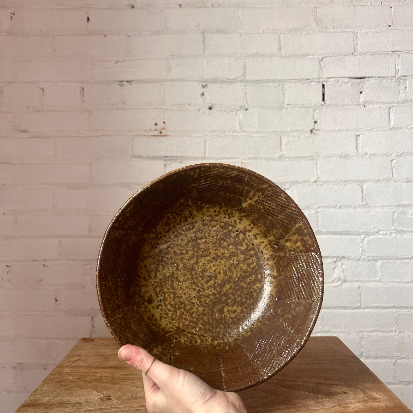 Handmade Speckled Ceramic Bowl