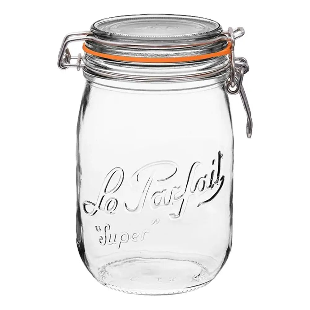 Rounded Glass Jar