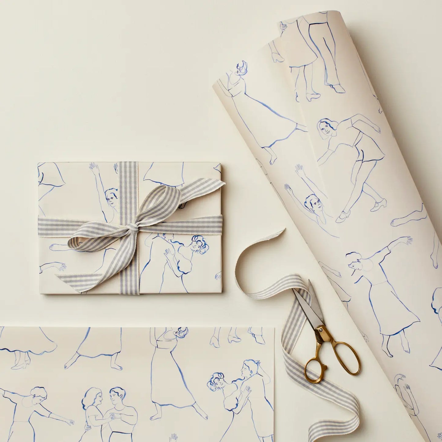 Wrapping Paper Sheet | Dancers