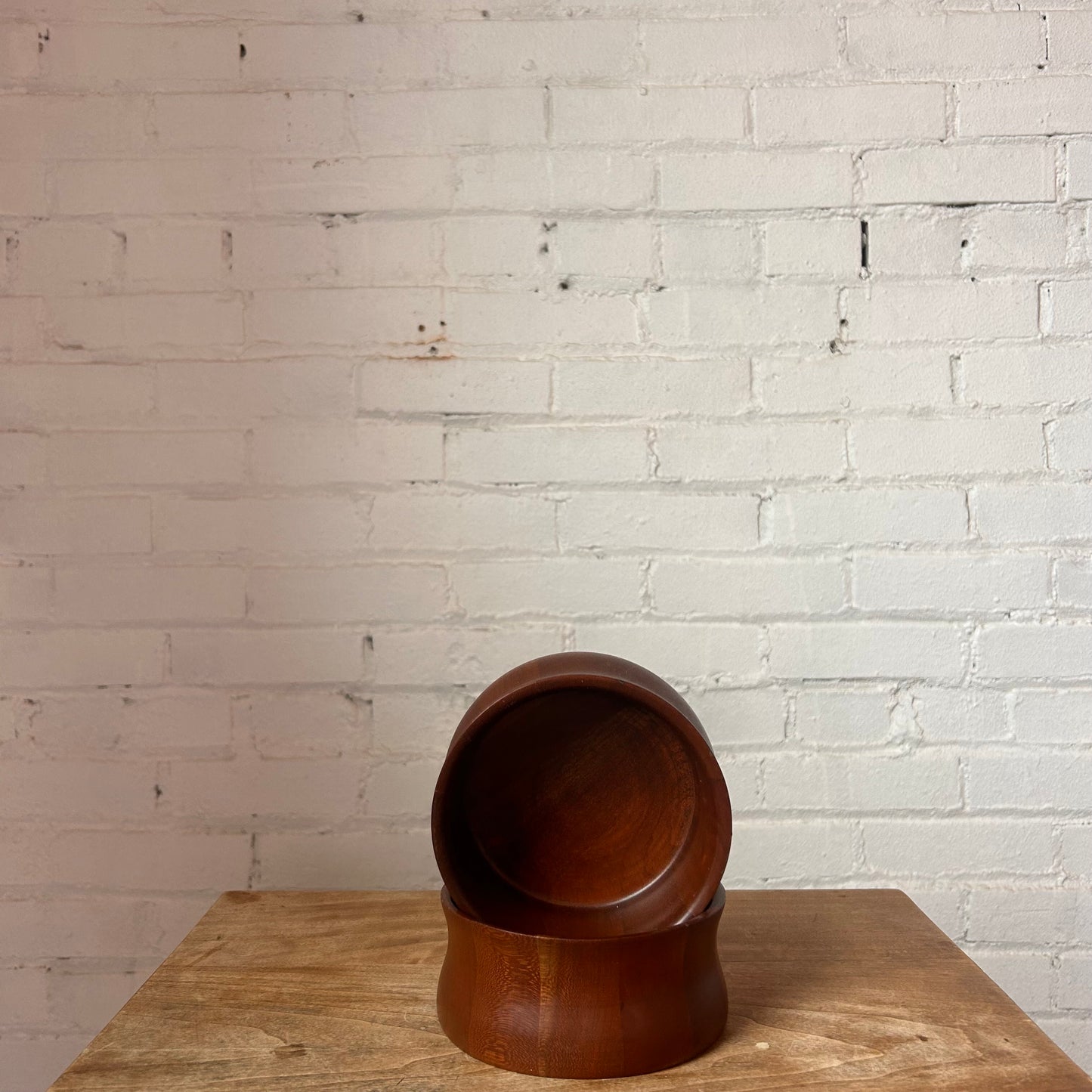 Vintage Quality Heirloom Walnut Bowls