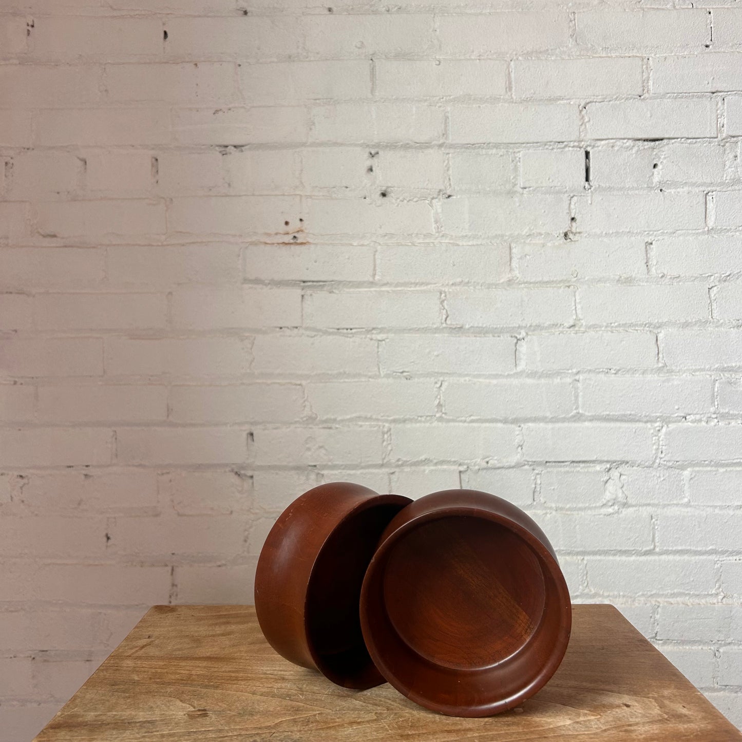 Vintage Quality Heirloom Walnut Bowls