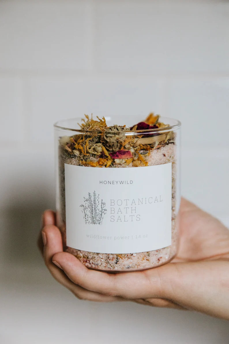 Jar of Botanical Bath Salts
