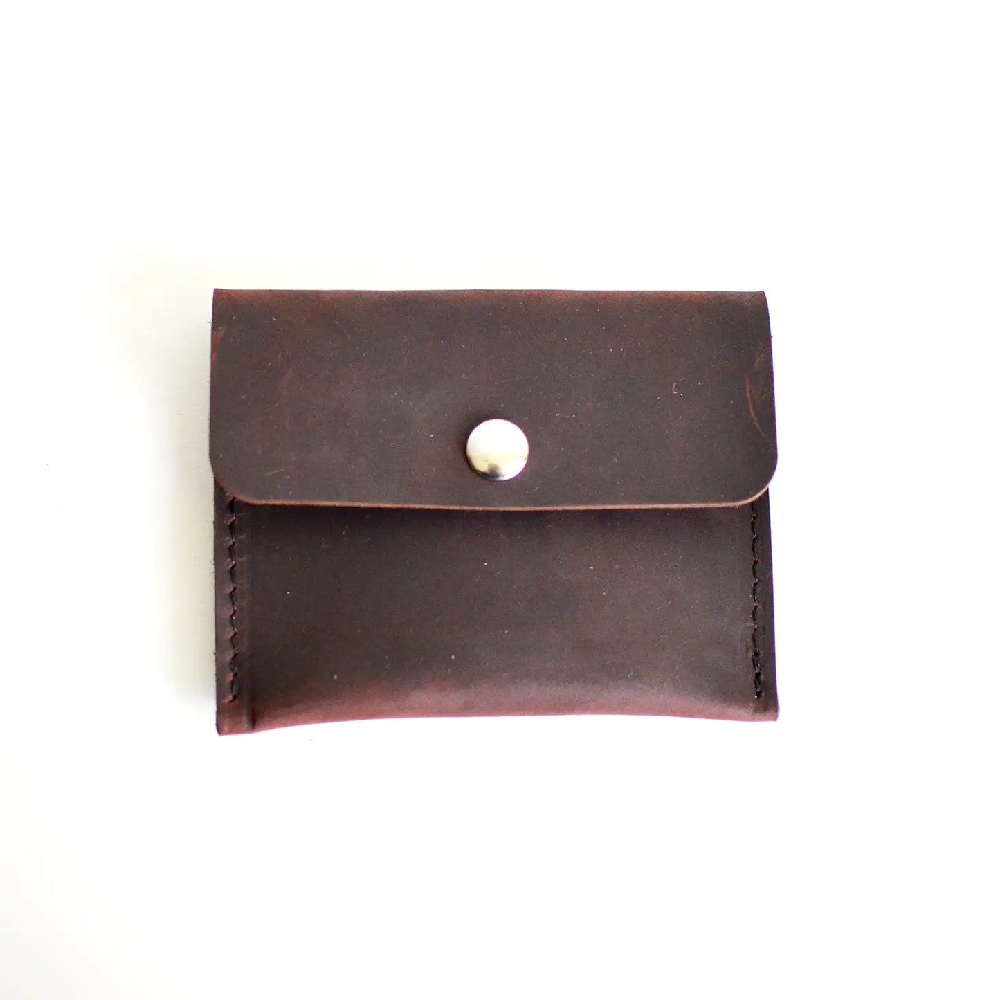 Mini Leather Wallet | Merlot